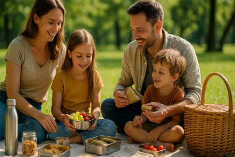 Guide des pique-niques zéro déchet en famille