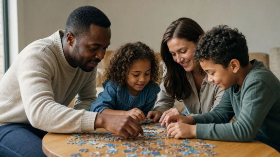 Jeux collaboratifs : renforcer l’esprit d’équipe et la communication familiale