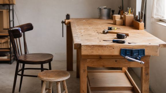 Aménager un coin bricolage fonctionnel pour petits et grands