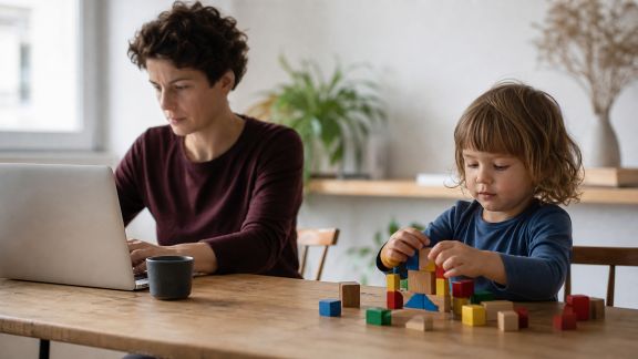Parentalité et télétravail : trouver le bon équilibre à la maison