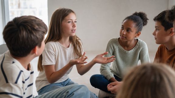 Encourager les enfants à prendre la parole et à argumenter en douceur