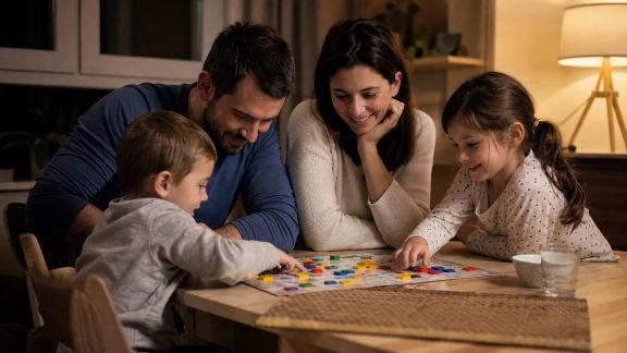 Activités nocturnes en famille : idées pour soirées sans écrans
