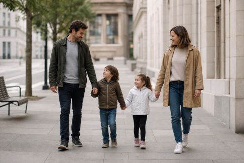 Visiter une grande ville avec des enfants : parcours et organisation sans stress