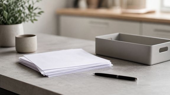 Comment limiter la paperasse administrative qui s'accumule dans la cuisine
