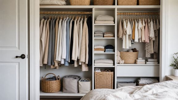 Comment organiser l’armoire familiale pour gagner de la place facilement