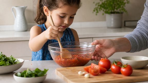 Initier les enfants à la préparation des sauces maison : astuces et recettes ludiques