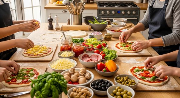 Organiser un atelier pizza maison pour petits et grands