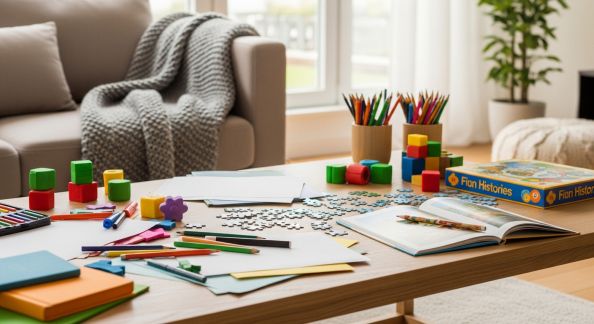 10 idées d'activités faciles à organiser à la maison pour occuper les enfants