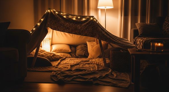 Créer une cabane intérieure en famille : conseils pratiques et idées déco