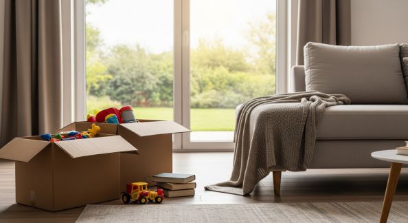 Aider un enfant à s’adapter lors d’un déménagement ou d’un changement important