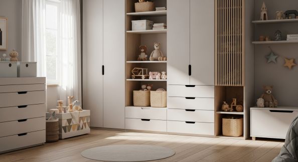 Comment simplifier le rangement des chambres d'enfants au quotidien