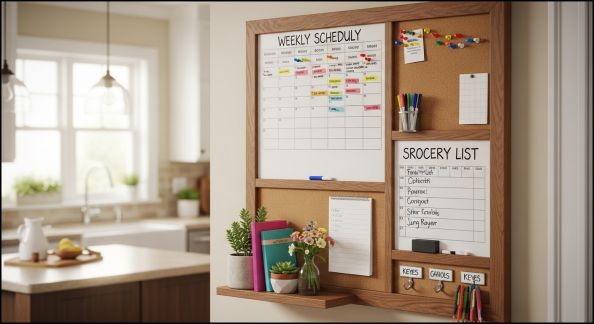 Mettre en place un tableau familial pour mieux organiser les emplois du temps